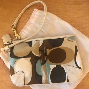 Coach wristlet